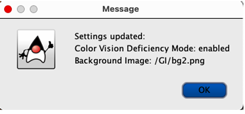 Kivi - Settings confirmation